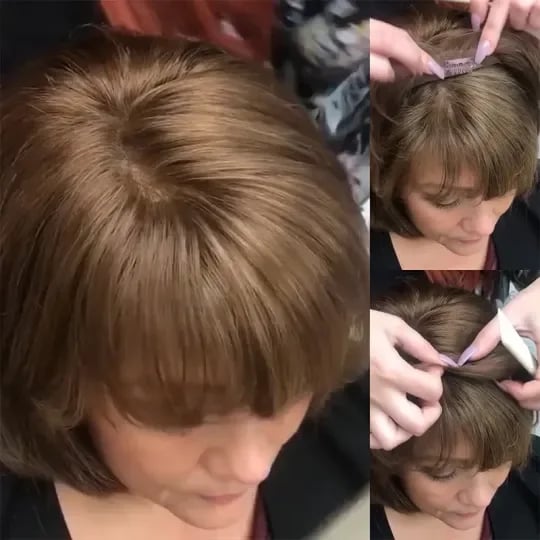 🔥Only $14.99 Last Day 💥Breathable Natural Hair Tips for Women with Thinning Hair