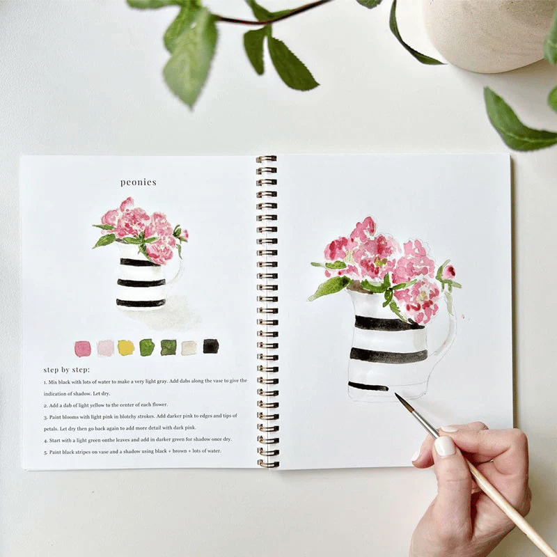 🔥Lente Korting🖼️ Aquarel Werkboek voor Nieuwe Kunstenaars