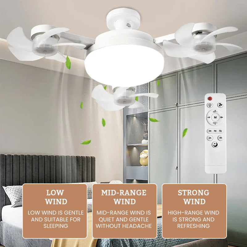 Smart Drone Ceiling Fan Light