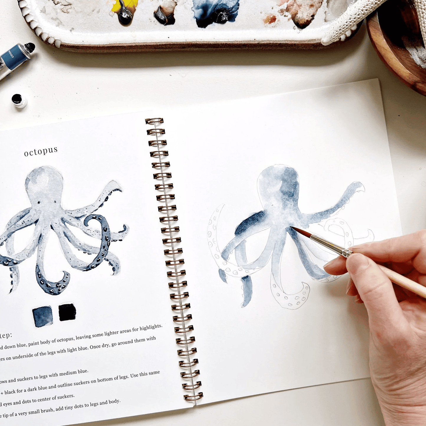 🔥Lente Korting🖼️ Aquarel Werkboek voor Nieuwe Kunstenaars