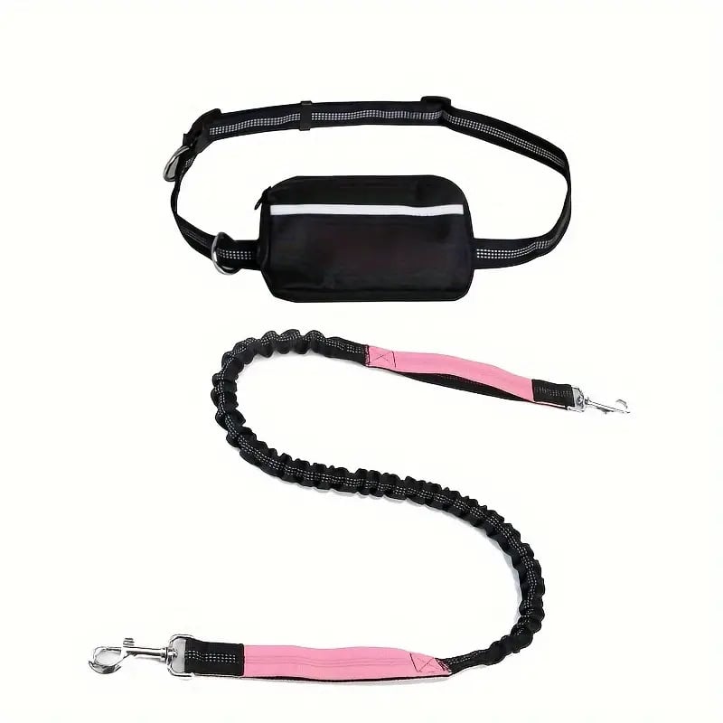 🎁Last Day 49% OFF🔥-Hands Free Dog Leash with Zipper Pouch