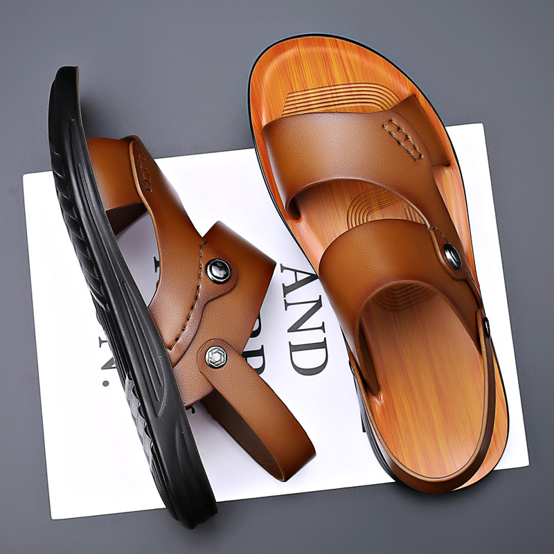 🛩️Buy 2 get 5% off and free shipping🔥Men's outdoor leather sandals