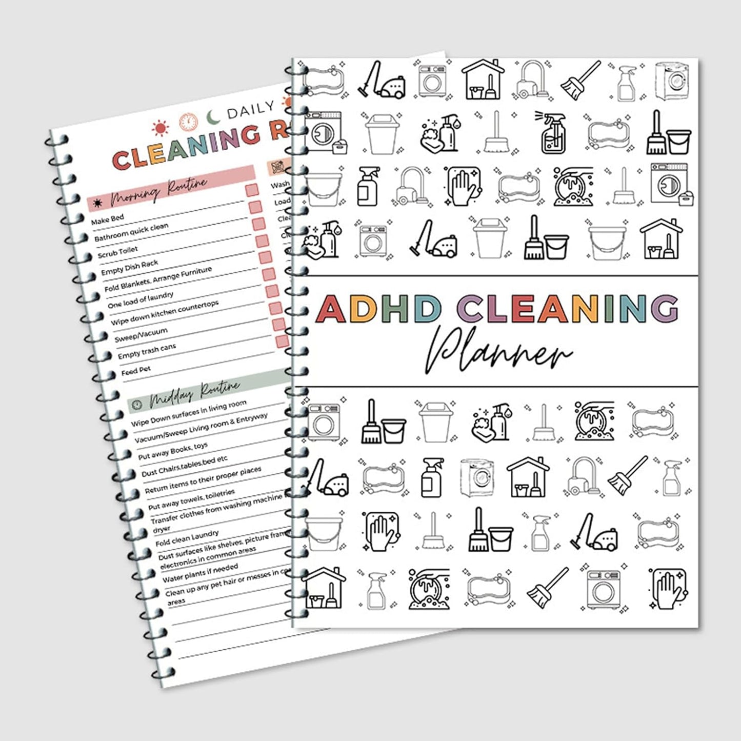š„LAST DAY 46% OFF - šADHD Cleaning & Organizing Toolkit - Chore Plannerā