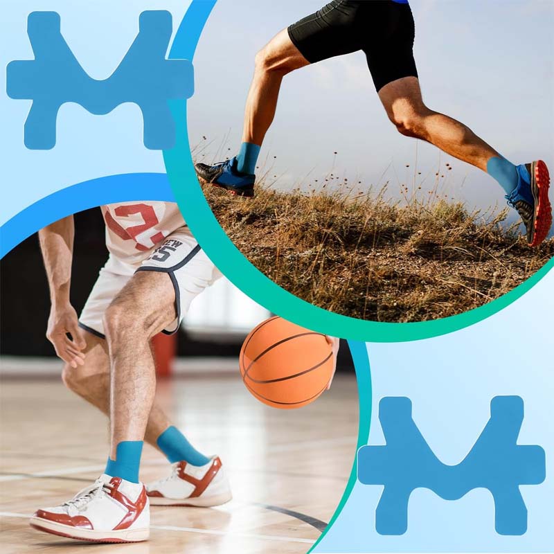 🦶 Ankle Kinesiology Tape