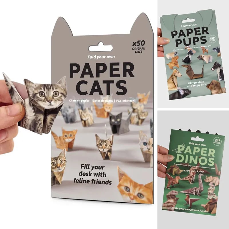 DIY Paper Cats