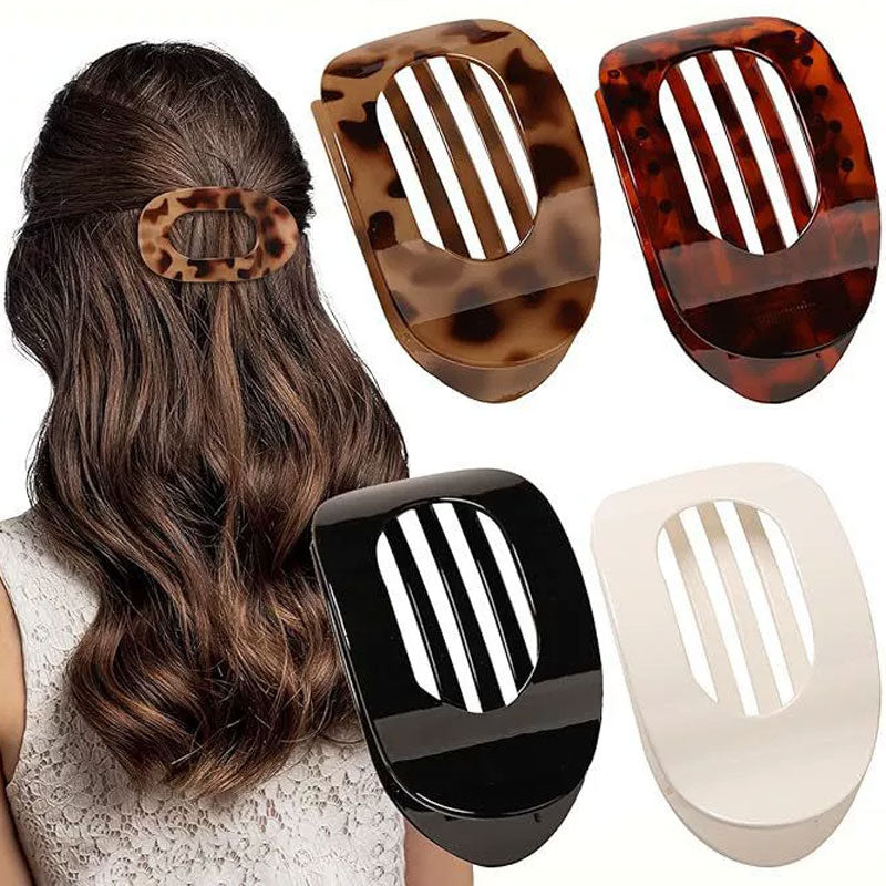 Oval Hair Grabber Set(4pcs)