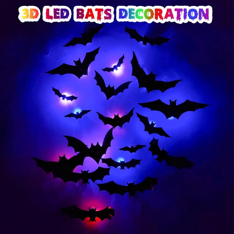 🔥Last Day Promotion 49% OFF🔥 - 3D Bat Design LED Decoration