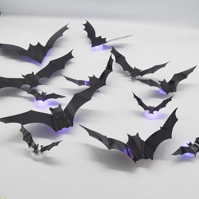 🔥Last Day Promotion 49% OFF🔥 - 3D Bat Design LED Decoration