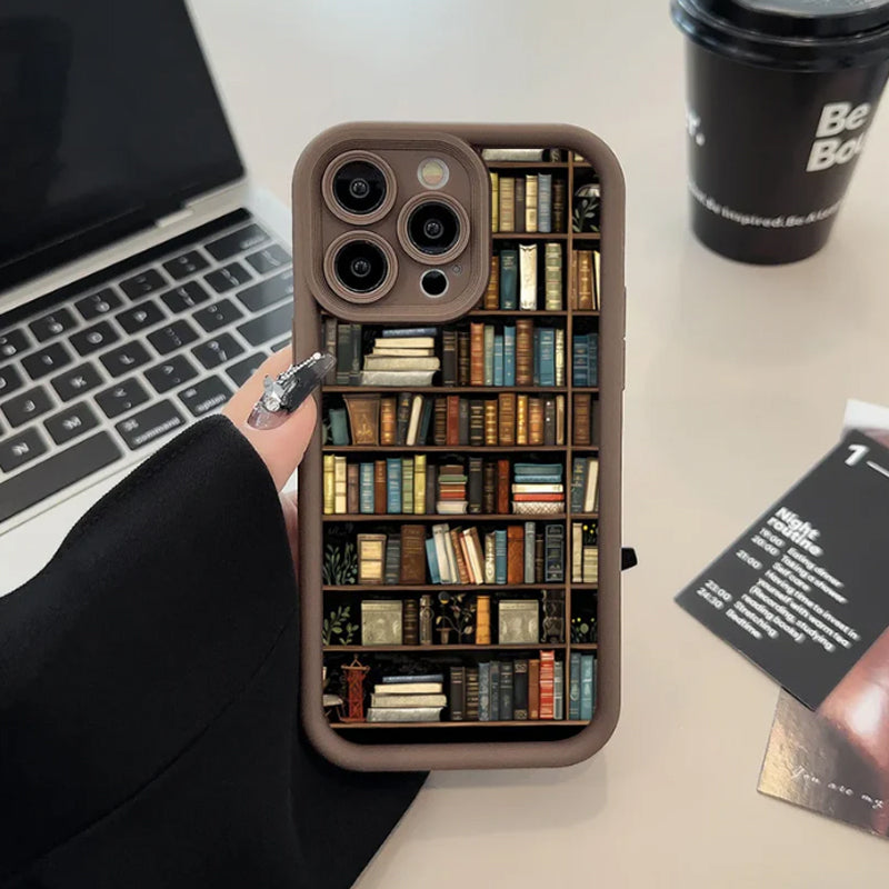 ๐ฅ๐ Bookshelf Phone Case