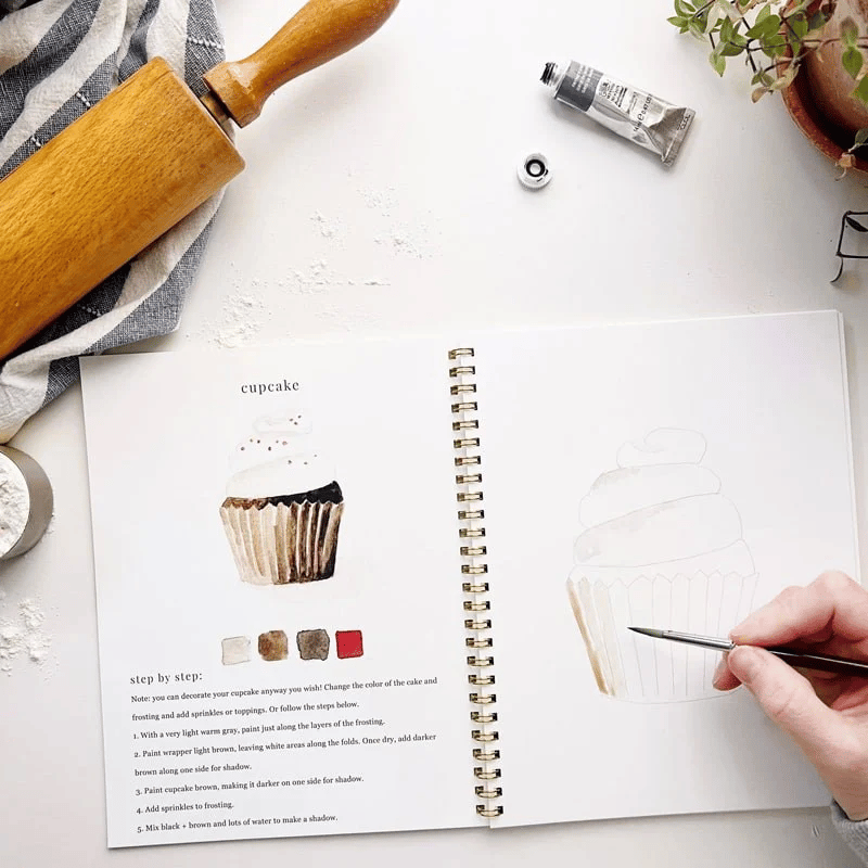 🔥Lente Korting🖼️ Aquarel Werkboek voor Nieuwe Kunstenaars