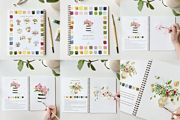 🔥Lente Korting🖼️ Aquarel Werkboek voor Nieuwe Kunstenaars