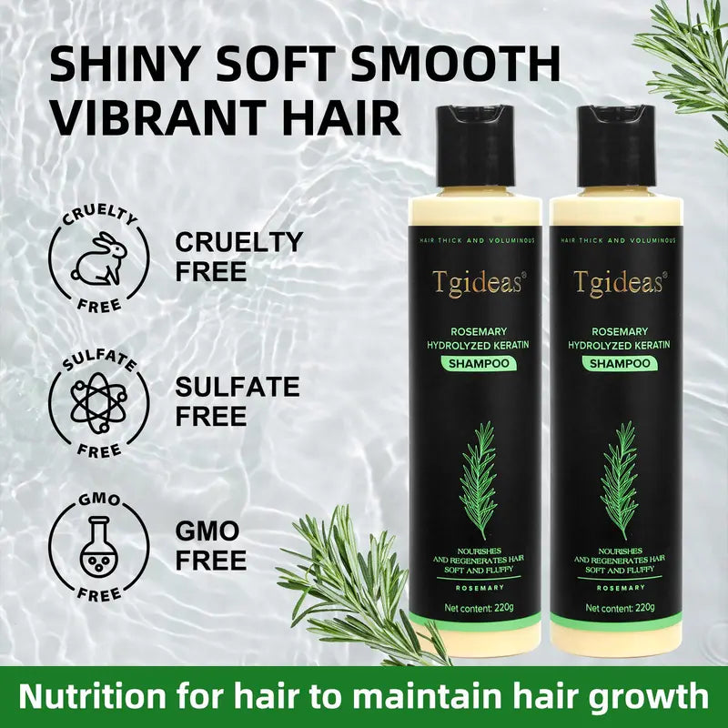 🔥🌿 Rosemary Hydrolyzed Keratin Shampoo