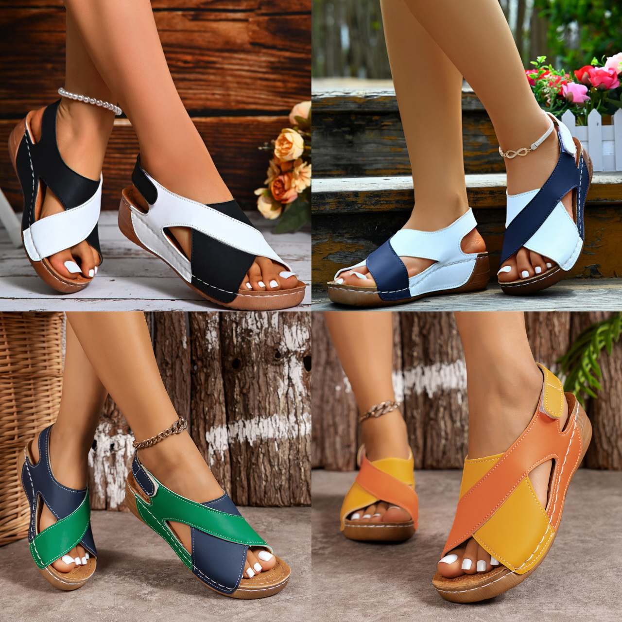 🔥🏖️Casual Open Toe Sandals(9999 pieces sold)