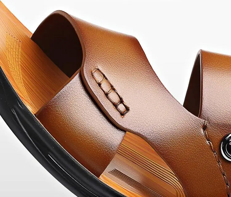 🛩️Buy 2 get 5% off and free shipping🔥Men's outdoor leather sandals