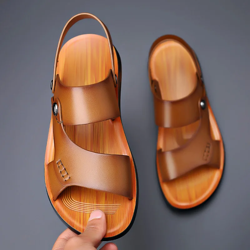 🛩️Buy 2 get 5% off and free shipping🔥Men's outdoor leather sandals