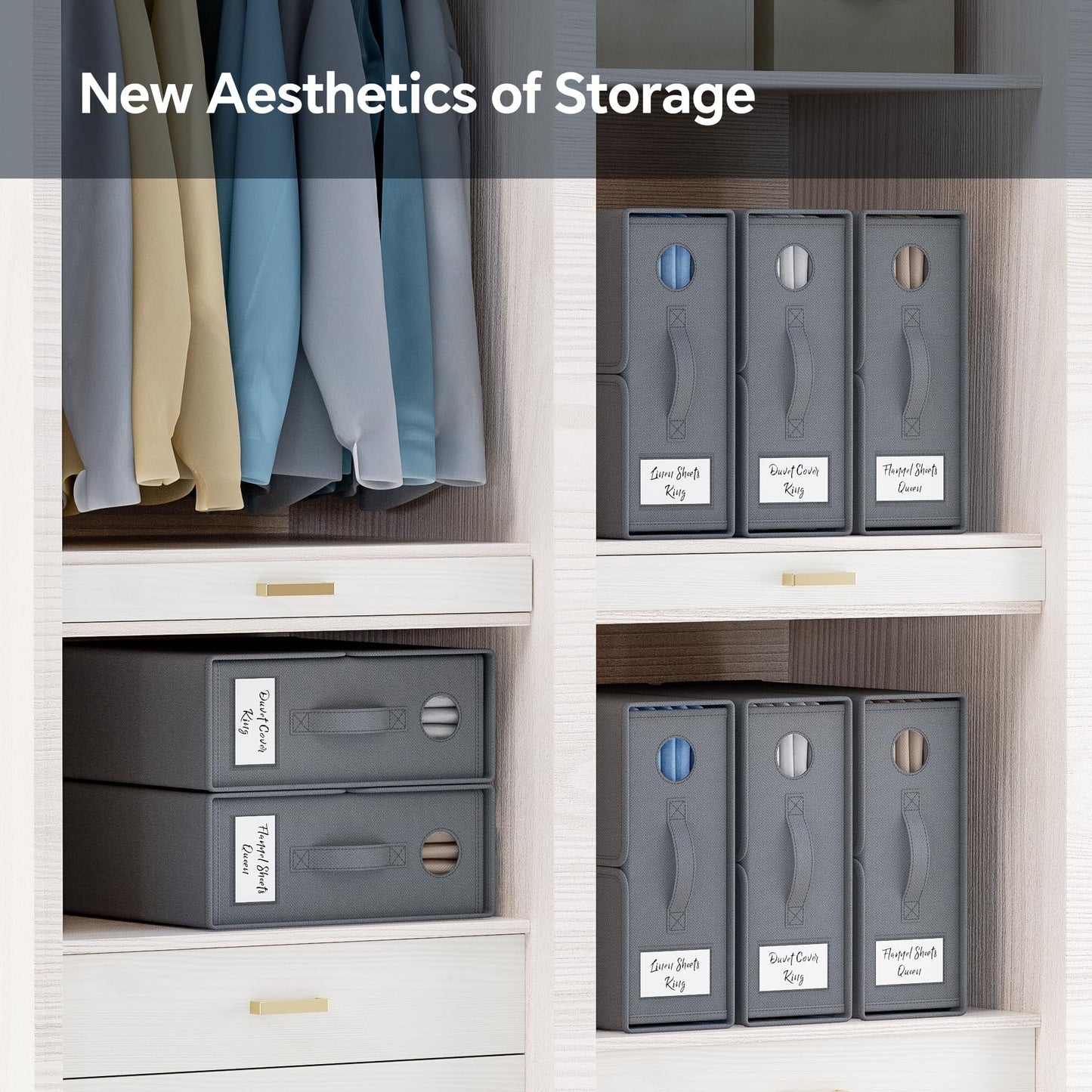 🔥Hot Sale Promotion-49% OFF✨-Foldable Bed Sheet Organizers and Storage