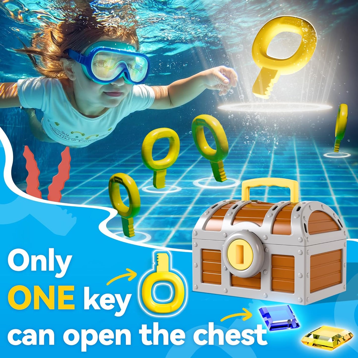 ๐ Underwater Treasure Chest Adventure Game