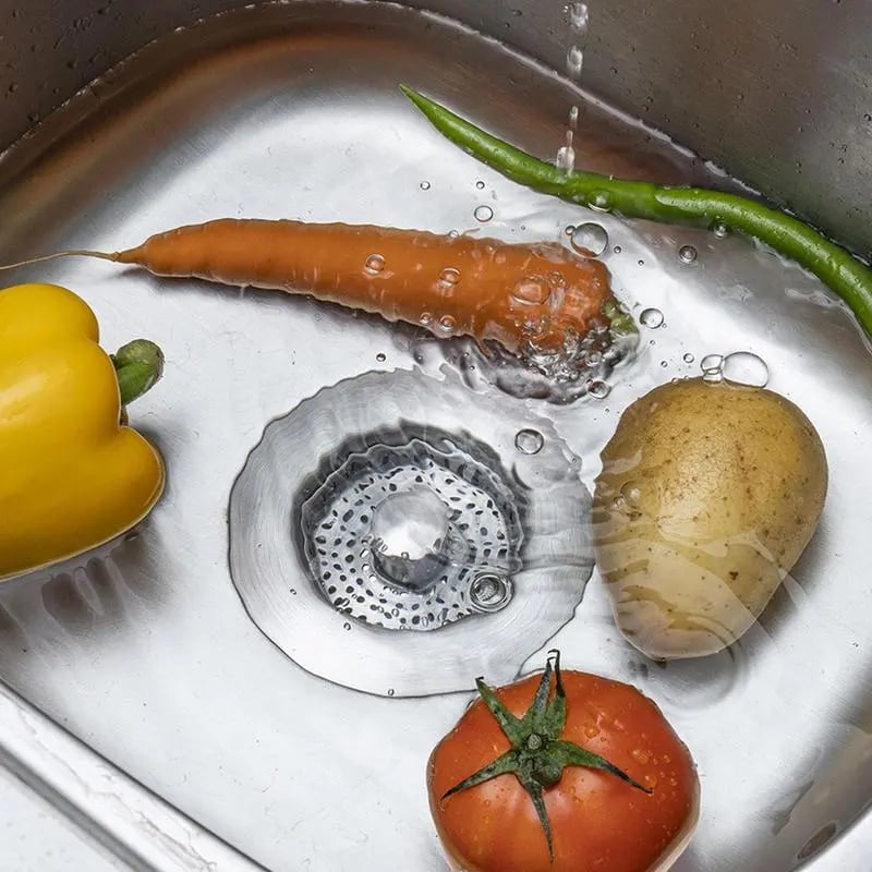 🔥LAST DAY -Upgraded 3 in 1 Kitchen Sink Drain Strainer