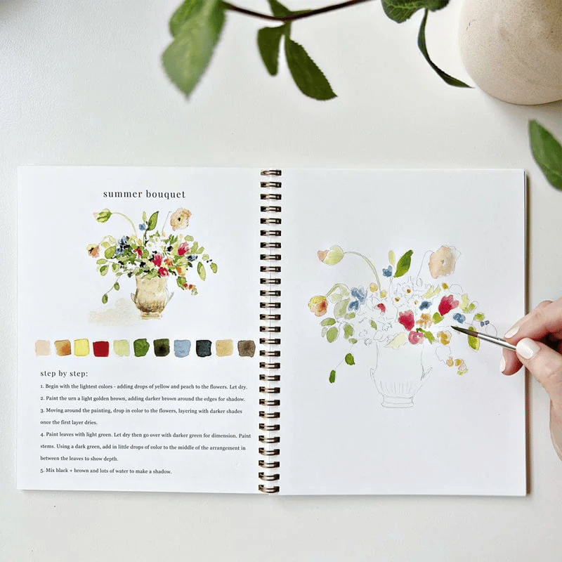 🔥Lente Korting🖼️ Aquarel Werkboek voor Nieuwe Kunstenaars