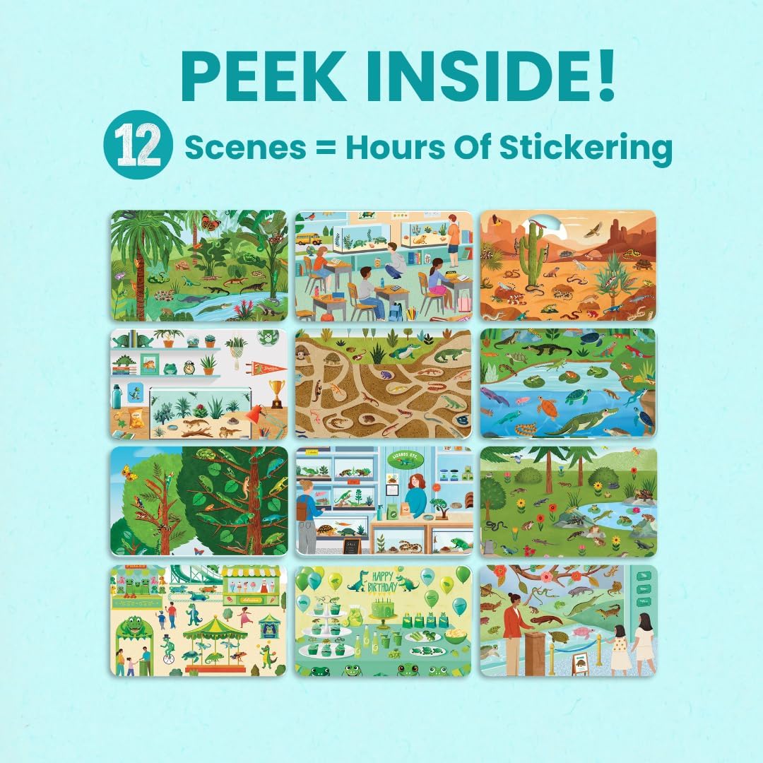 🔥LAST DAY 60% OFF - 🦋 Hello Bugs Sticker Book Activity for Kids 🐞 (over 500 stickers!)