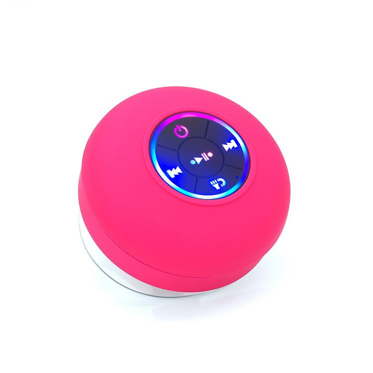🎄Bathroom Waterproof Wireless Bluetooth Speakers with LED Light