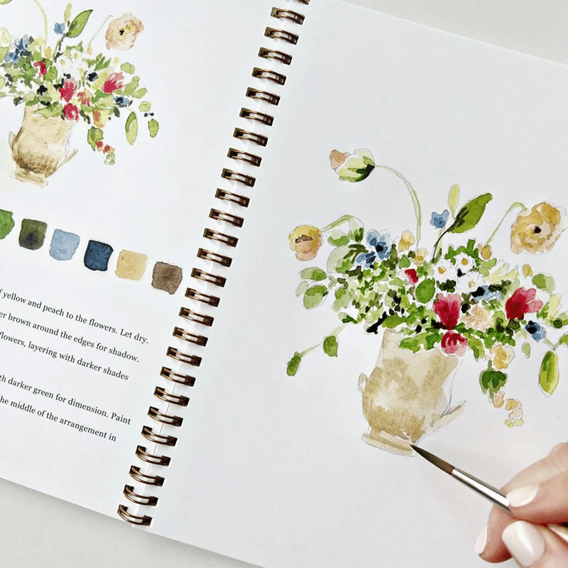 🔥Lente Korting🖼️ Aquarel Werkboek voor Nieuwe Kunstenaars