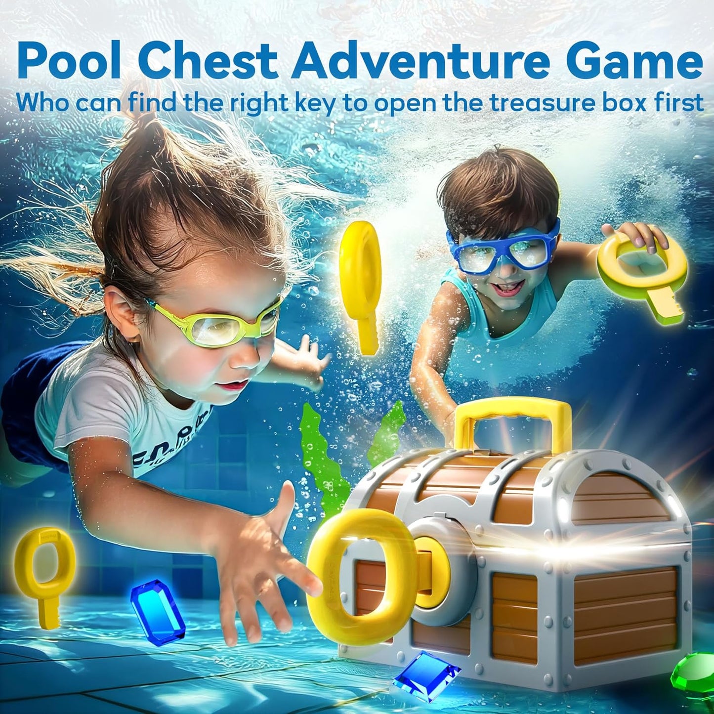 ๐ Underwater Treasure Chest Adventure Game