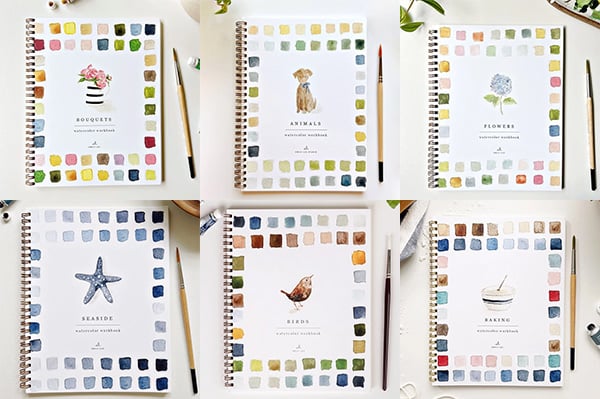🔥Lente Korting🖼️ Aquarel Werkboek voor Nieuwe Kunstenaars