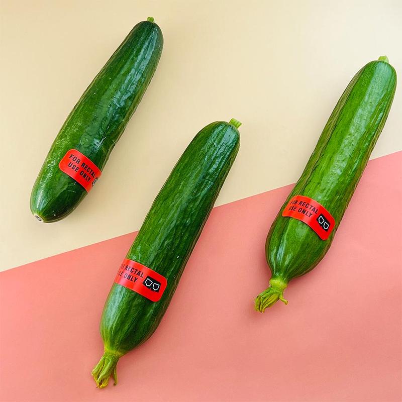 Rectal Use Only Sticker