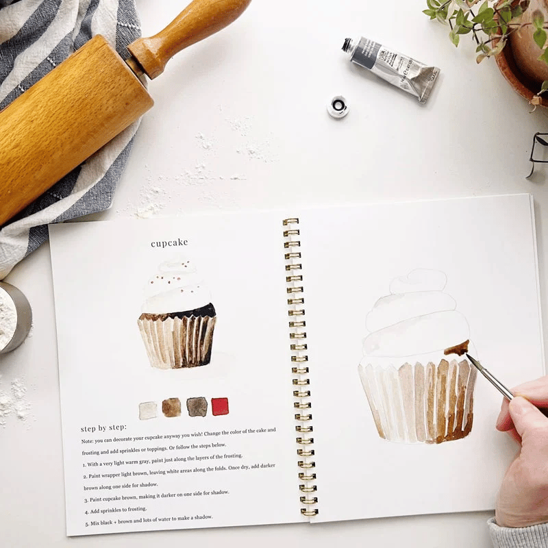 🔥Lente Korting🖼️ Aquarel Werkboek voor Nieuwe Kunstenaars