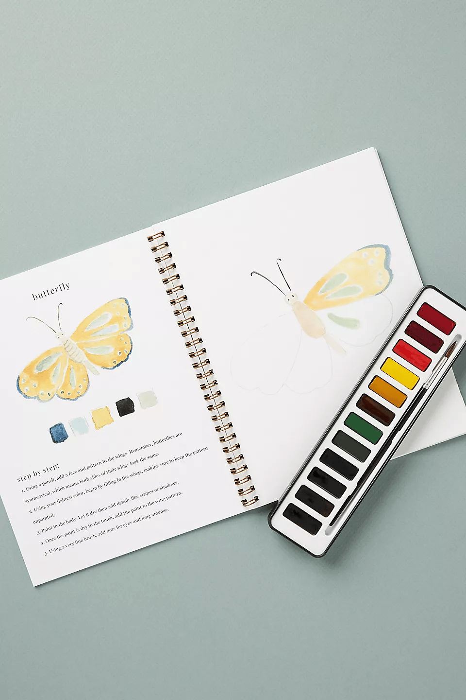 🔥Lente Korting🖼️ Aquarel Werkboek voor Nieuwe Kunstenaars