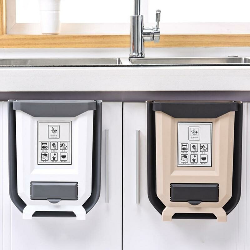 🔥Hot Sale🔥Kitchen Cabinet Foldable Trash Can