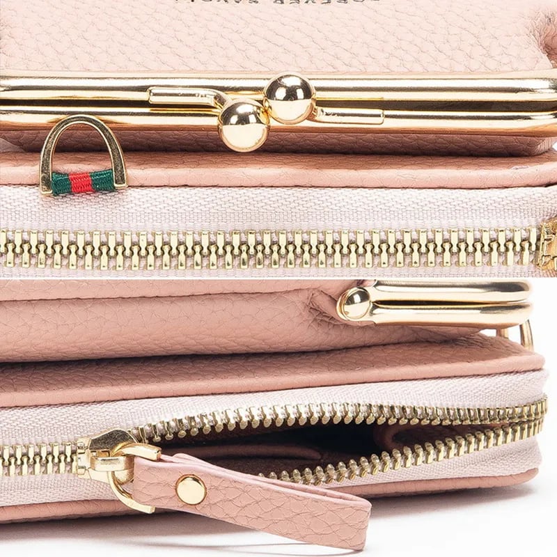 💼👛 Women Sling Cross-Body Wallet with Mobile Cell Phone Holder 📱✨