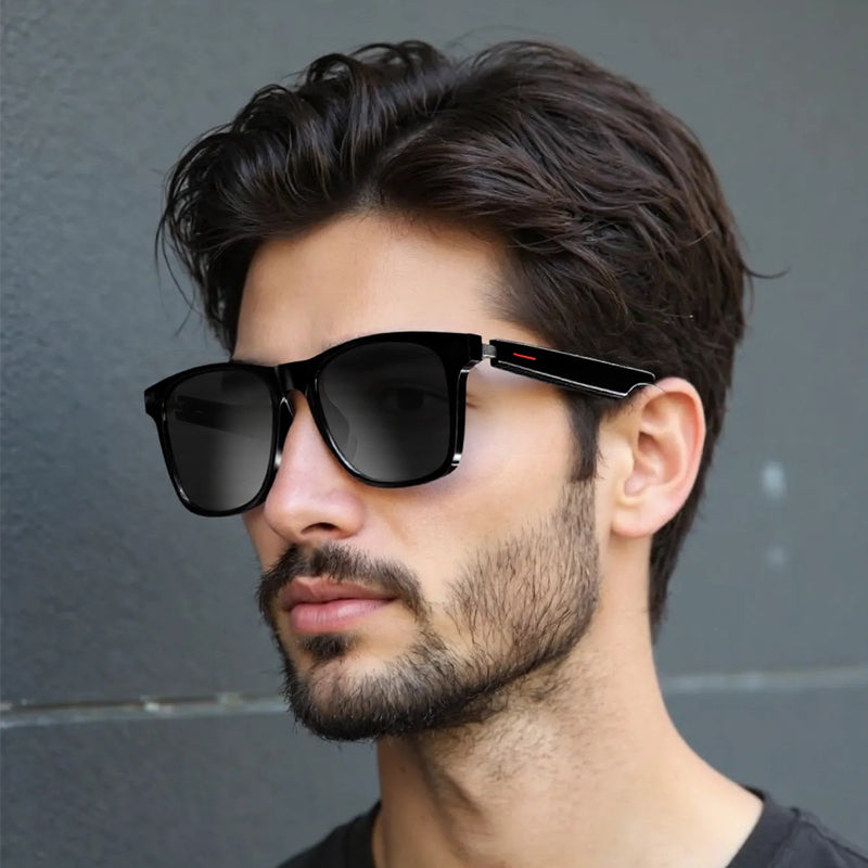 🤖【Best-selling product in 2025! 】👓 Smart call AI glasses with translation function Real-time translation of more than 100 languages