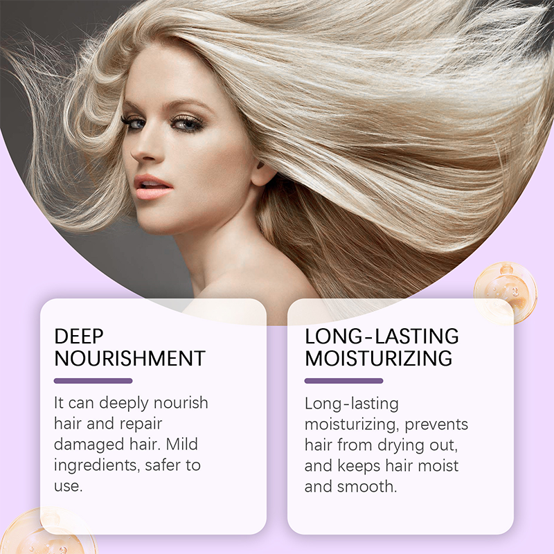 🔥 Hot Sale 50% OFF 🟣 Anti-Yellowing Purple Hair Mask 💜 Say goodbye to Red Highlights! 👋