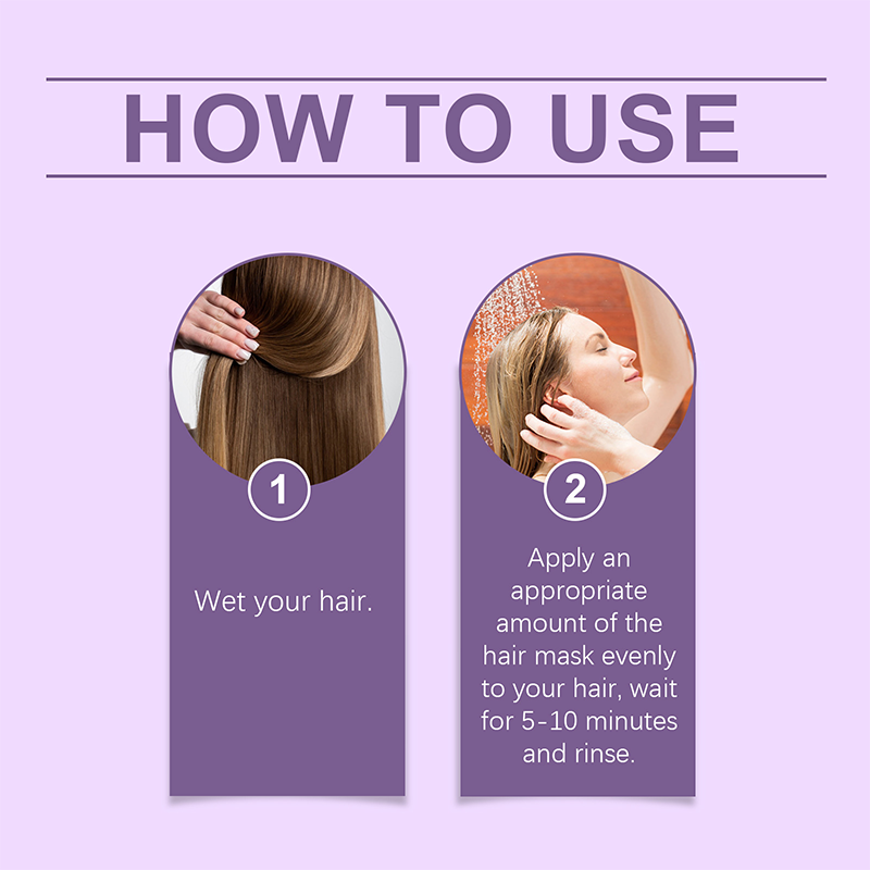 🔥 Hot Sale 50% OFF 🟣 Anti-Yellowing Purple Hair Mask 💜 Say goodbye to Red Highlights! 👋