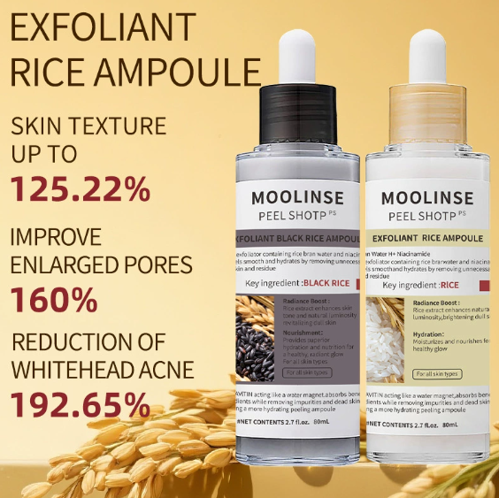 🏆Flash Sale⚡ 50K+ SOLD! Almost Gone-💥🔥Peel Shot Glow Rice Ampoule Duo
