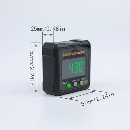 🔥4-Side Magnetic Digital Angle Gauge with Laser