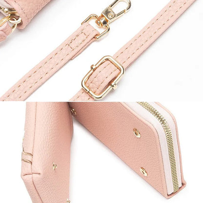 💼👛 Women Sling Cross-Body Wallet with Mobile Cell Phone Holder 📱✨