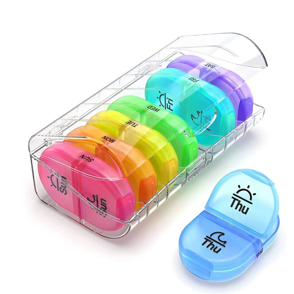 Portable Lightproof Pill Organizer