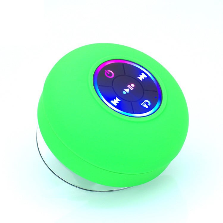 🎄Bathroom Waterproof Wireless Bluetooth Speakers with LED Light
