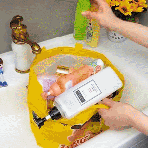 Portable Travel Fluid Makeup Packing Bag