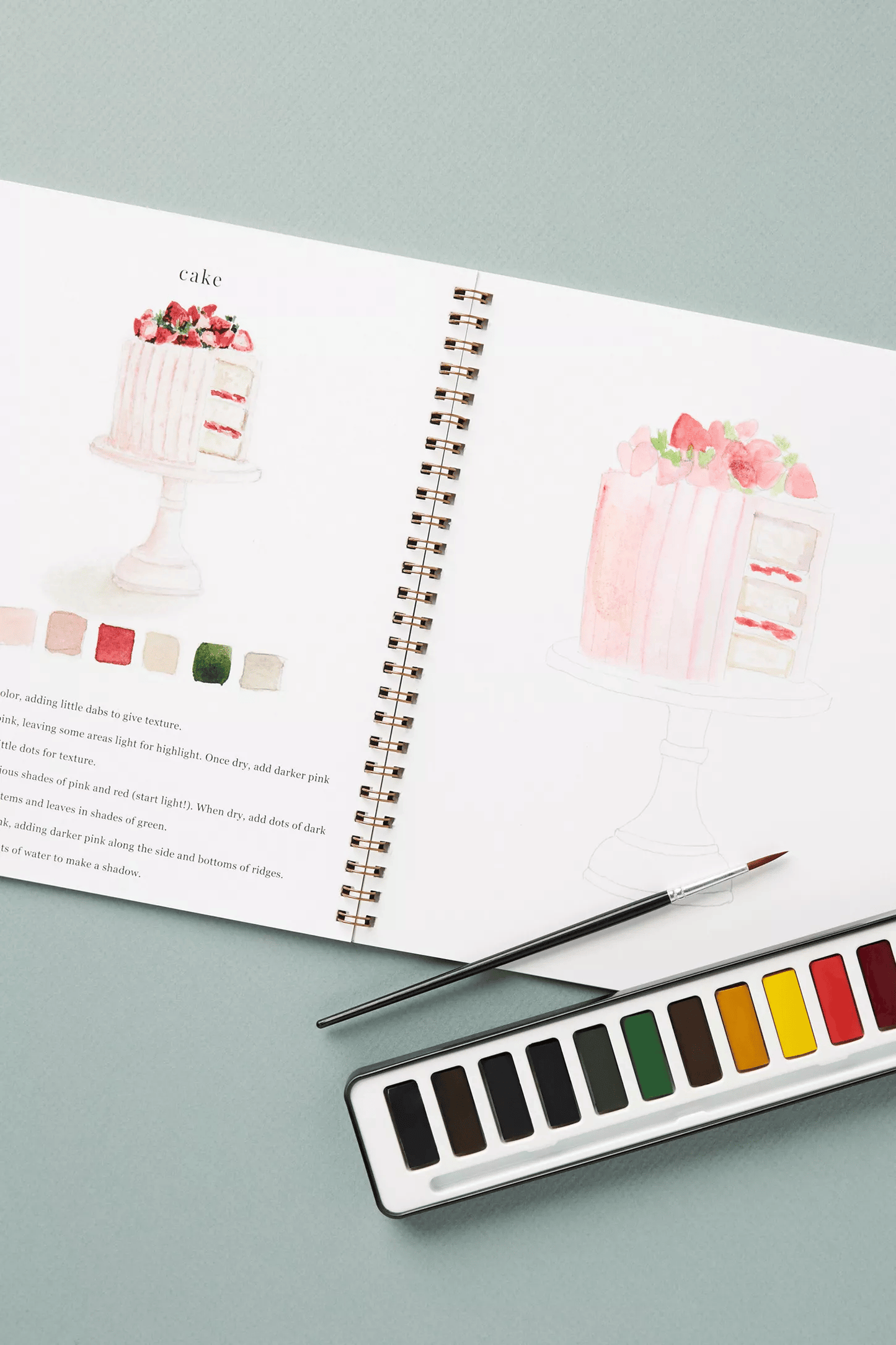 🔥Lente Korting🖼️ Aquarel Werkboek voor Nieuwe Kunstenaars