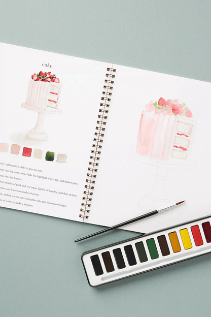 🔥Lente Korting🖼️ Aquarel Werkboek voor Nieuwe Kunstenaars
