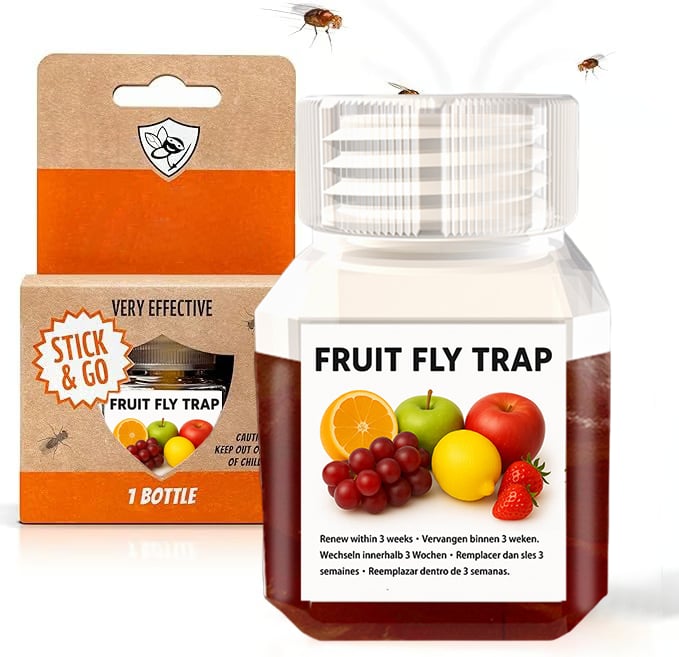 [BUY 2 GET 1 FREE]🔥Super Ninja Fruit Fly Trap - User Friendly  (Up to 3 Weeks per Bottle)
