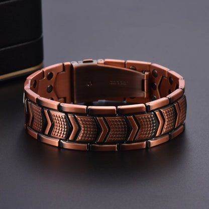 🎉 Happy New Week| Start Your Week with a Deal! - Magnetic Copper Bracelet[Buy 2 Free Shipping]