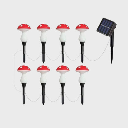 🍄✨Solar Mushroom Light