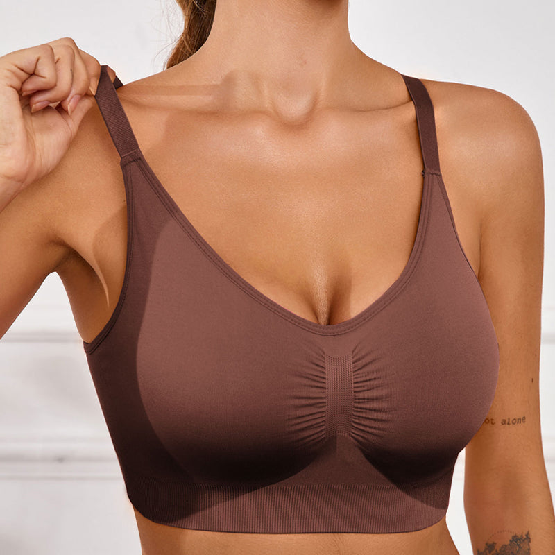 Women's Full Coverage Non-Padded Wireless Sculpt Bra