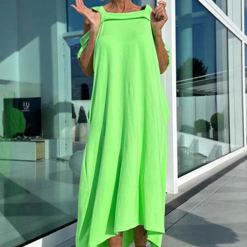 👗Women's strapless loose long dress