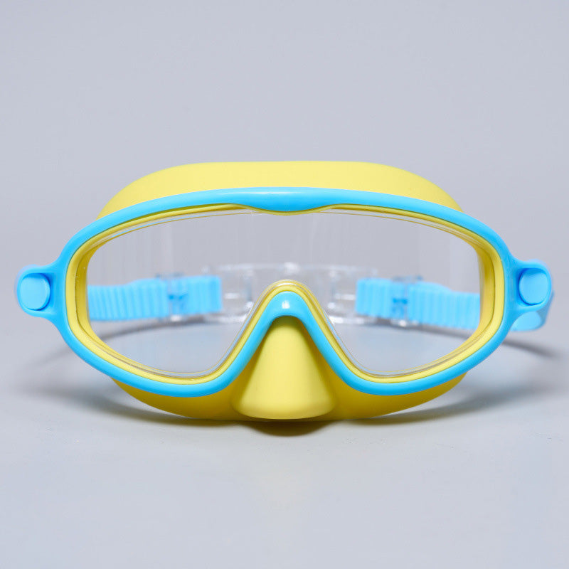 🥽Children's Nose Mask Large Frame Swimming Goggles